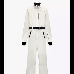 Zara White and Black Ski